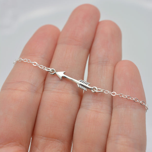 Silver Arrow Bracelet