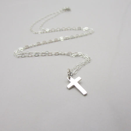 Sterling Silver Cross Bracelet - First Communion Gift