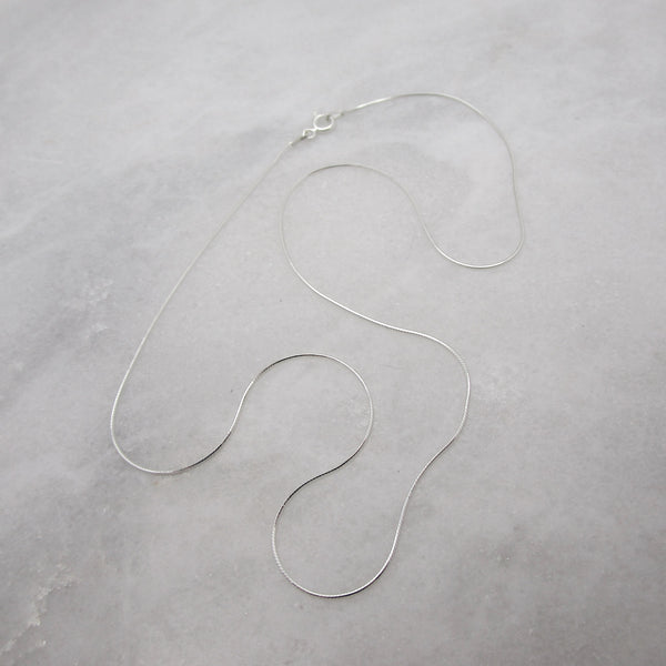 Silver Snake Chain Necklace