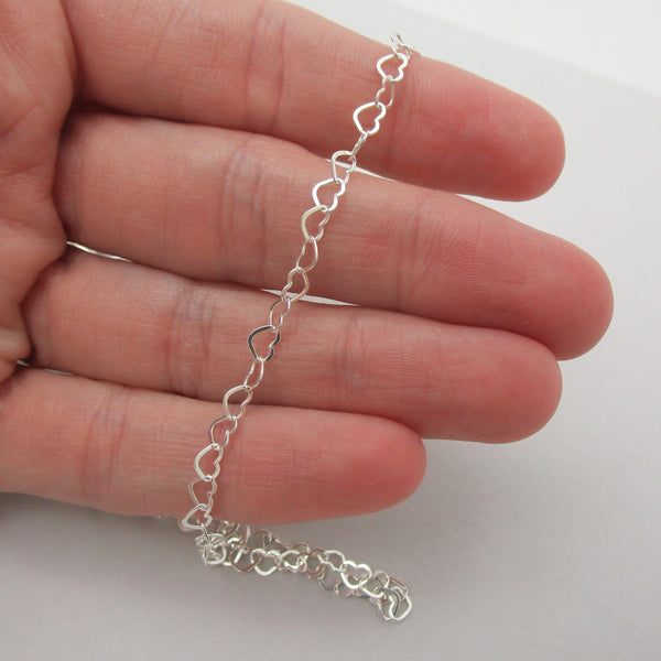 Heart Link Chain Necklace