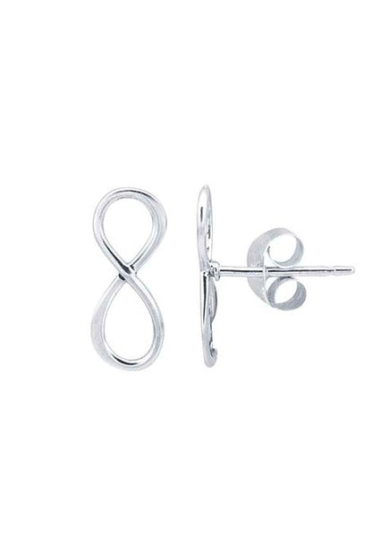 Sterling Silver Infinity Earrings