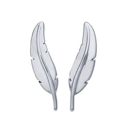 Silver Teardrop Dangle Earrings
