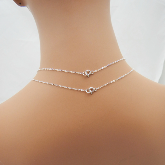 Moon and Star Necklace Set