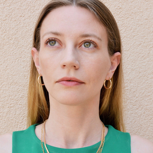 Anastasia Small Gold Hoops