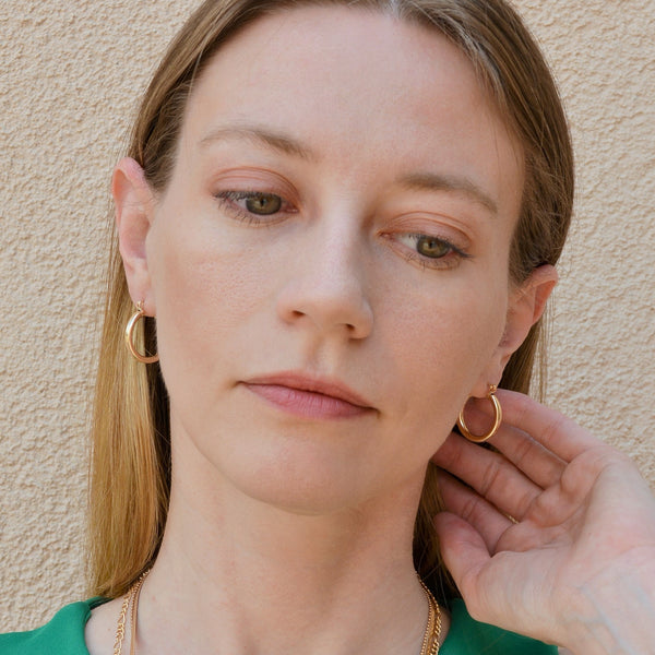 Anastasia Small Gold Hoops