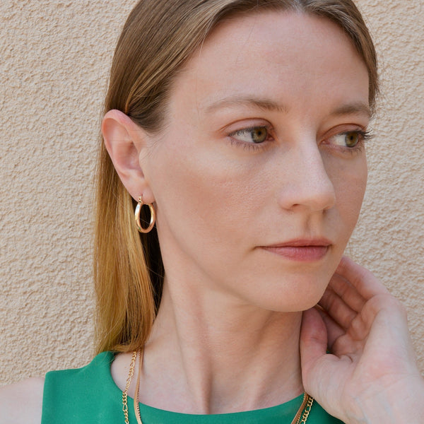 Anastasia Small Gold Hoops