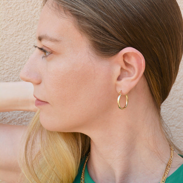 Anastasia Small Gold Hoops