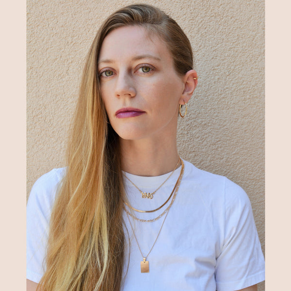 Classic Gold Hoops - Large