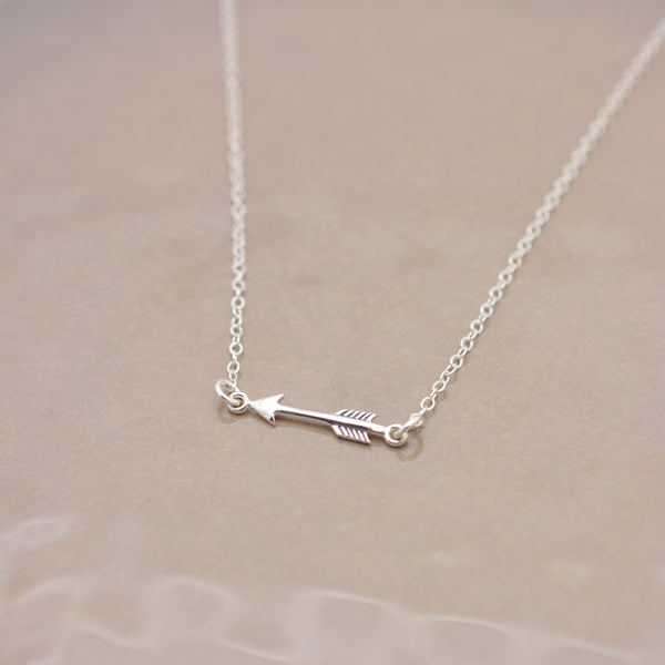 Tiny Arrow Necklace