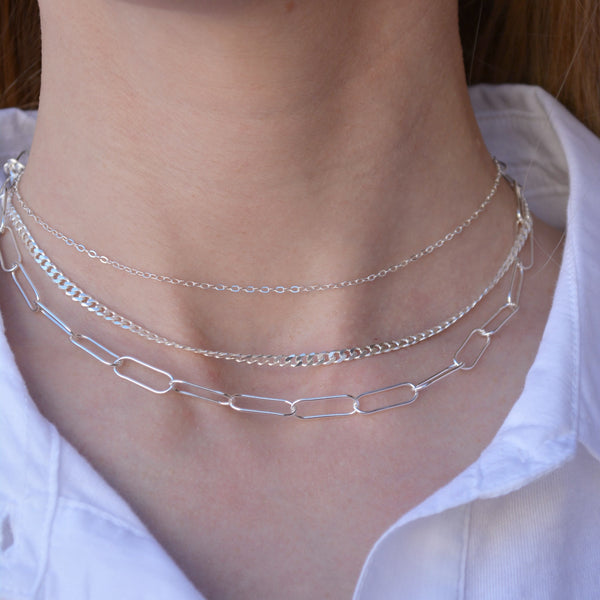 Paperclip Chain Necklace