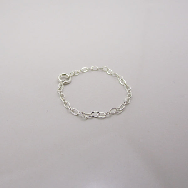 Sterling Silver Chain Ring