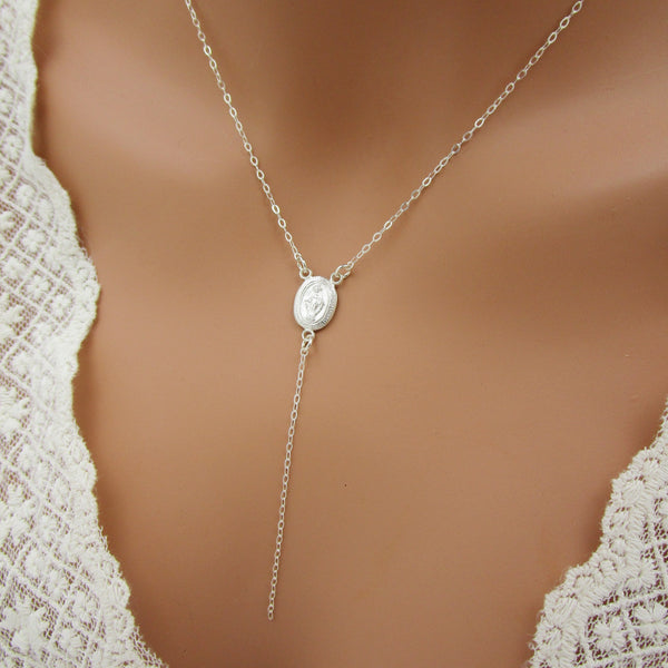 Unique Miraculous Medal Necklace