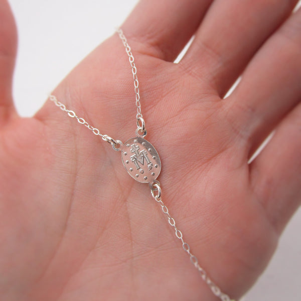 Unique Miraculous Medal Necklace