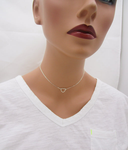 Sweet Heart Choker Necklace