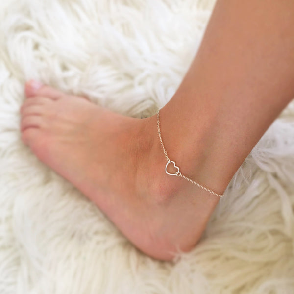 Piece of My Heart Anklet