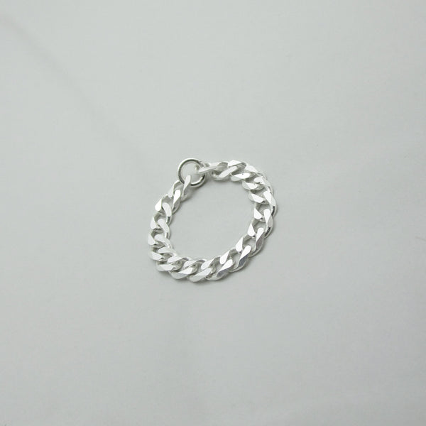 Thick Curb Chain Ring