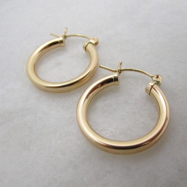 Anastasia Small Gold Hoops