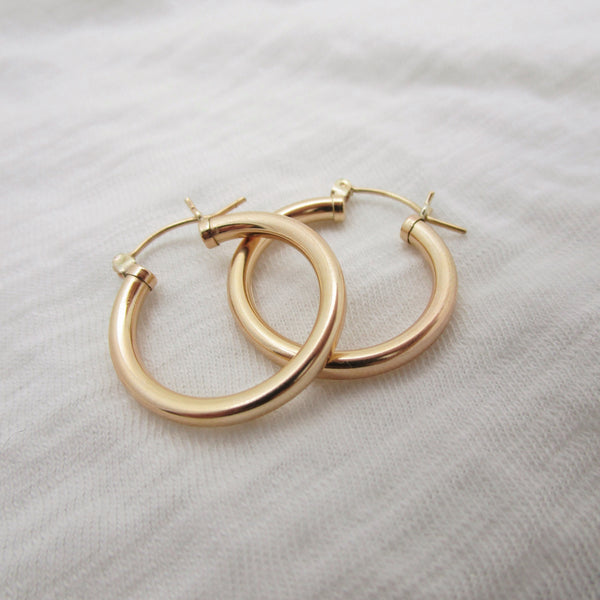 Christina Gold Hoop Earrings