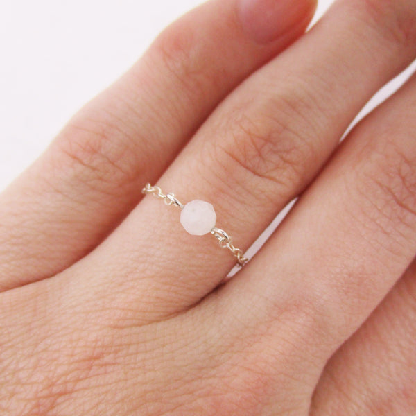 Moonstone Gem Ring
