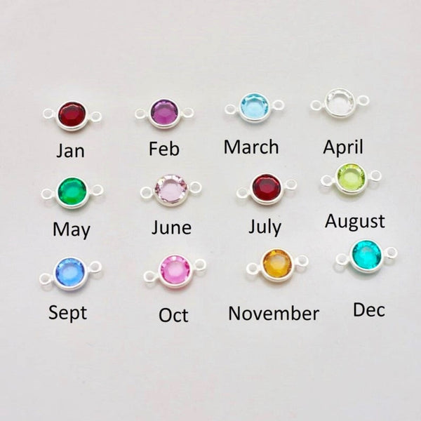 Personalized Mom Birthstone Bracelet