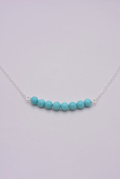 Turquoise Bar Necklace