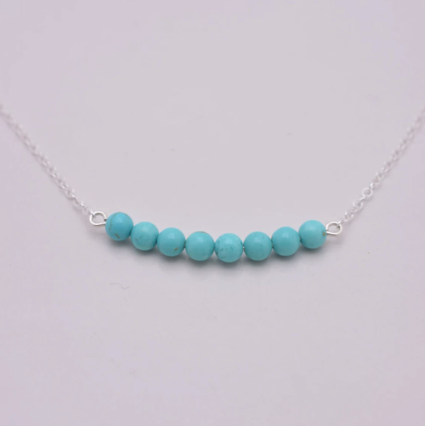 Turquoise Bar Necklace