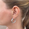 Sterling Silver Thick Hoops