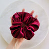 Burgundy Wine Velvet Scrunchie