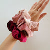 Burgundy Wine Velvet Scrunchie