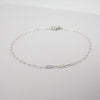 Dainty Paperclip Chain Bracelet