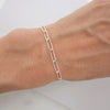 Sterling Silver Paperclip Bracelet