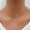 Tiny Paperclip Chain Dainty Necklace