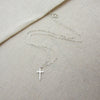 Sterling Silver Girls Cross Necklace