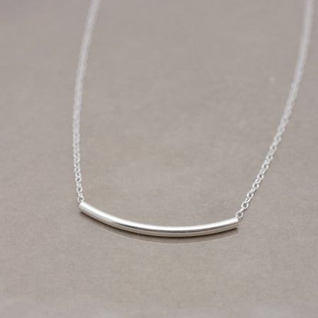 Sterling Silver Tiny Infinity Necklace