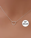 Sweet Heart Choker Necklace