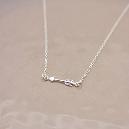 Silver Tube Necklace