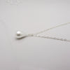 Silver Teardrop Necklace