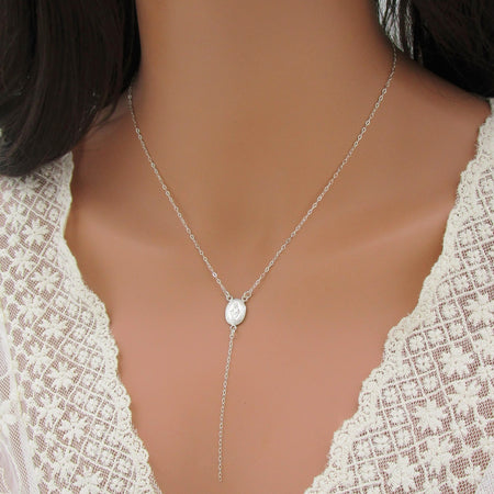 Moon and Star Necklace Set