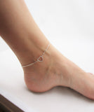 Piece of My Heart Anklet