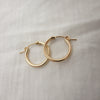 Classic Gold Hoops - Medium