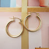 Christina Gold Hoop Earrings