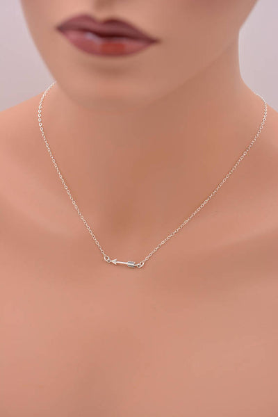 Tiny Arrow Necklace